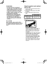 Preview for 12 page of Panasonic EY46A2X57 Operating Instructions Manual