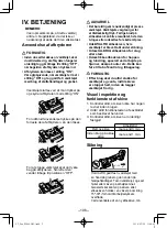 Preview for 106 page of Panasonic EY46A2X57 Operating Instructions Manual