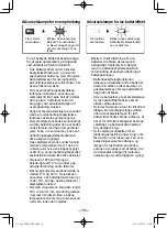 Preview for 108 page of Panasonic EY46A2X57 Operating Instructions Manual