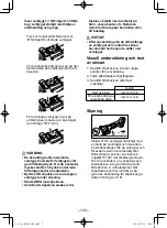 Preview for 120 page of Panasonic EY46A2X57 Operating Instructions Manual