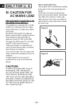 Предварительный просмотр 24 страницы Panasonic EY47A1 Operating Instructions Manual