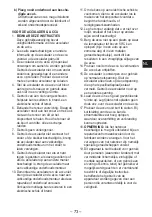 Предварительный просмотр 73 страницы Panasonic EY47A1 Operating Instructions Manual