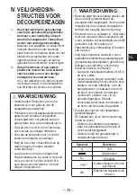 Предварительный просмотр 75 страницы Panasonic EY47A1 Operating Instructions Manual