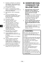 Предварительный просмотр 104 страницы Panasonic EY47A1 Operating Instructions Manual