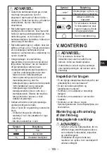 Предварительный просмотр 105 страницы Panasonic EY47A1 Operating Instructions Manual