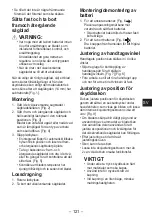 Предварительный просмотр 121 страницы Panasonic EY47A1 Operating Instructions Manual