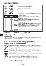 Предварительный просмотр 140 страницы Panasonic EY47A1 Operating Instructions Manual