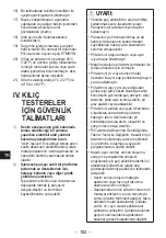 Предварительный просмотр 162 страницы Panasonic EY47A1 Operating Instructions Manual