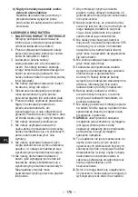 Предварительный просмотр 176 страницы Panasonic EY47A1 Operating Instructions Manual