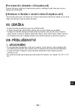 Предварительный просмотр 199 страницы Panasonic EY47A1 Operating Instructions Manual