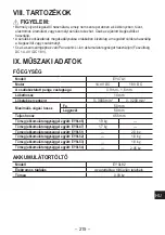 Предварительный просмотр 215 страницы Panasonic EY47A1 Operating Instructions Manual