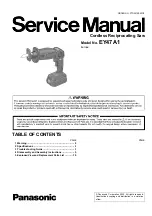 Panasonic EY47A1 Service Manual preview