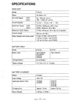 Предварительный просмотр 11 страницы Panasonic EY6100 - CORDLES DRILL&DRIVER Operating Instructions Manual