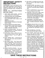 Preview for 2 page of Panasonic EY6101 - 12.0V DRILL & DRIVER Operating Instructions Manual