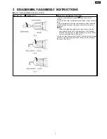 Preview for 3 page of Panasonic EY6105-X8 Service Manual