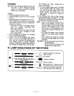 Preview for 8 page of Panasonic EY6405 - CORDLES DRILL&DRIVER Instruction Manual