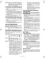 Preview for 13 page of Panasonic EY6405 - CORDLES DRILL&DRIVER Operating Instructions Manual