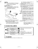 Preview for 42 page of Panasonic EY6405 - CORDLES DRILL&DRIVER Operating Instructions Manual