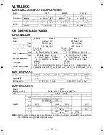 Preview for 43 page of Panasonic EY6405 - CORDLES DRILL&DRIVER Operating Instructions Manual