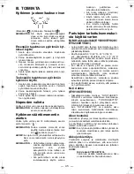 Preview for 45 page of Panasonic EY6405 - CORDLES DRILL&DRIVER Operating Instructions Manual