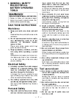 Preview for 2 page of Panasonic EY6405 - CORDLES DRILL&DRIVER Operating Manual