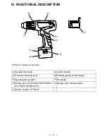 Preview for 6 page of Panasonic EY6405 - CORDLES DRILL&DRIVER Operating Manual