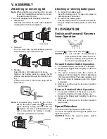 Preview for 7 page of Panasonic EY6405 - CORDLES DRILL&DRIVER Operating Manual