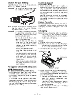 Preview for 8 page of Panasonic EY6405 - CORDLES DRILL&DRIVER Operating Manual