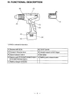 Предварительный просмотр 6 страницы Panasonic EY6432NQKW Instruction Manual