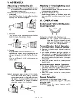 Предварительный просмотр 7 страницы Panasonic EY6432NQKW Instruction Manual