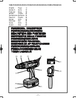 Предварительный просмотр 2 страницы Panasonic EY6450 - DRILL AND DRIVER Operating Instructions Manual