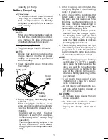 Предварительный просмотр 7 страницы Panasonic EY6450 - DRILL AND DRIVER Operating Instructions Manual