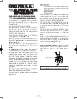 Предварительный просмотр 10 страницы Panasonic EY6450 - DRILL AND DRIVER Operating Instructions Manual