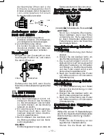 Предварительный просмотр 13 страницы Panasonic EY6450 - DRILL AND DRIVER Operating Instructions Manual