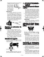 Предварительный просмотр 19 страницы Panasonic EY6450 - DRILL AND DRIVER Operating Instructions Manual