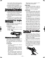 Предварительный просмотр 20 страницы Panasonic EY6450 - DRILL AND DRIVER Operating Instructions Manual