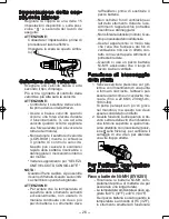 Предварительный просмотр 26 страницы Panasonic EY6450 - DRILL AND DRIVER Operating Instructions Manual