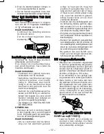 Предварительный просмотр 32 страницы Panasonic EY6450 - DRILL AND DRIVER Operating Instructions Manual