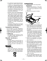 Предварительный просмотр 33 страницы Panasonic EY6450 - DRILL AND DRIVER Operating Instructions Manual