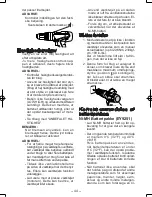 Предварительный просмотр 44 страницы Panasonic EY6450 - DRILL AND DRIVER Operating Instructions Manual