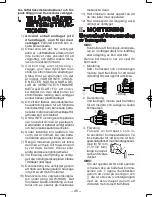 Предварительный просмотр 48 страницы Panasonic EY6450 - DRILL AND DRIVER Operating Instructions Manual