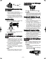 Предварительный просмотр 49 страницы Panasonic EY6450 - DRILL AND DRIVER Operating Instructions Manual