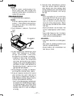 Предварительный просмотр 57 страницы Panasonic EY6450 - DRILL AND DRIVER Operating Instructions Manual