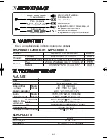 Предварительный просмотр 64 страницы Panasonic EY6450 - DRILL AND DRIVER Operating Instructions Manual