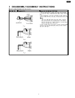 Preview for 3 page of Panasonic EY6450-X8 Service Manual