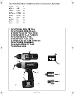 Предварительный просмотр 2 страницы Panasonic EY6535 - CORDLESS Operating Instructions Manual