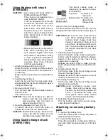 Предварительный просмотр 8 страницы Panasonic EY6535 - CORDLESS Operating Instructions Manual