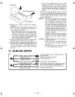 Предварительный просмотр 20 страницы Panasonic EY6535 - CORDLESS Operating Instructions Manual