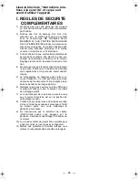 Предварительный просмотр 24 страницы Panasonic EY6535 - CORDLESS Operating Instructions Manual