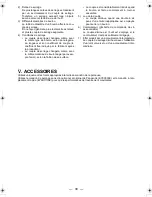 Предварительный просмотр 30 страницы Panasonic EY6535 - CORDLESS Operating Instructions Manual